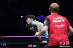 19岁国乒新星温瑞博重庆赛场表现亮眼